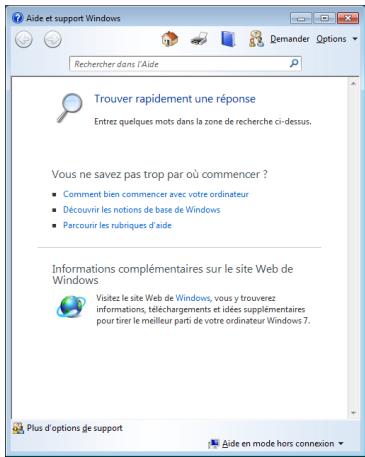 MEDION AKOYA P7624 MD 98920 - Windows® 7 - Aide et support - 1