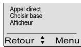 MEDION LIFE S63049 MD 82771 - Sélection d'une option de menu - 1