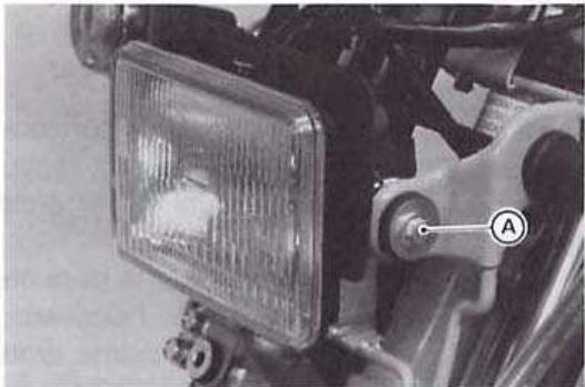 KAWASAKI KDX 125SR - Réglage vertical - 3