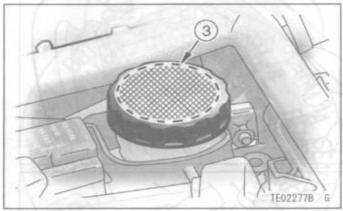 KAWASAKI VERSYS - Emplacement des etiquettes - 3