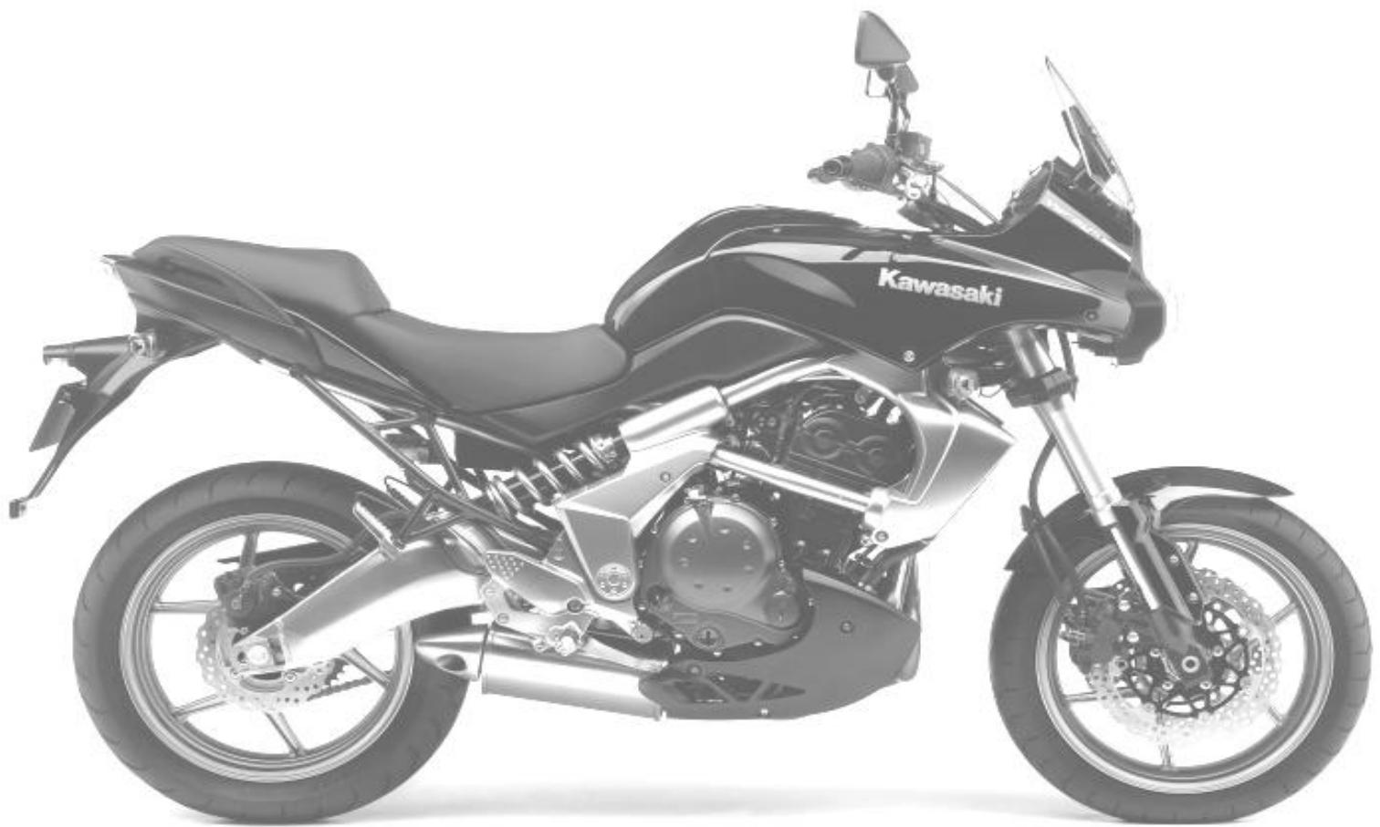 KAWASAKI VERSYS - Manuel du propriétaire de motocyclette - 1