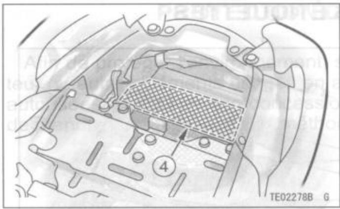 KAWASAKI VERSYS - Emplacement des etiquettes - 1