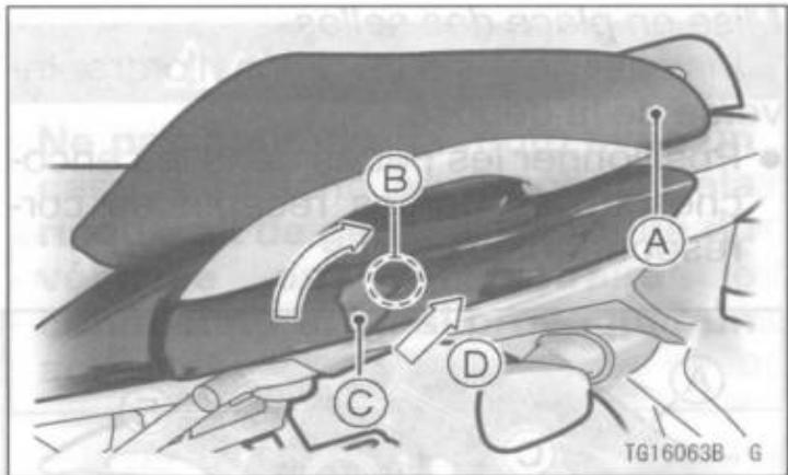 KAWASAKI VERSYS - Serrure de selle - 1