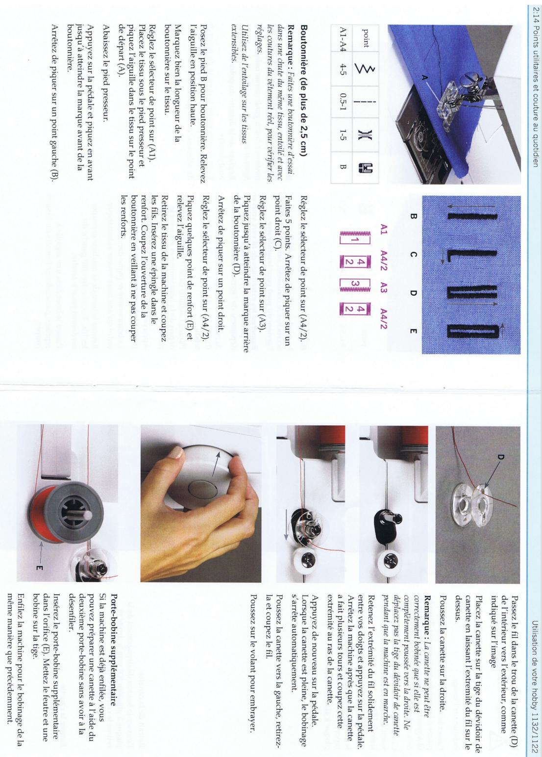 PFAFF HOBBY 1122 - Rapiéçage - 10