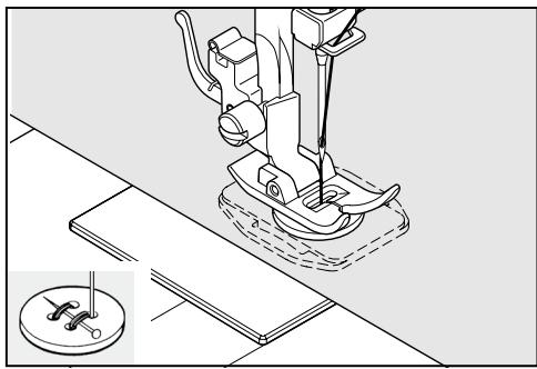 PFAFF 1080S,  ELEMENT 1080S,  1080 S - PUNTADA DE RELLENO O SATÍN - 2