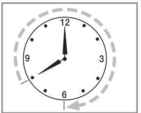 BLACK & DECKER BLACK & DECKER B2300 - To Set the Timer - 1