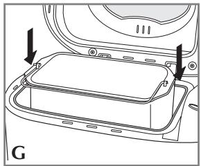 BLACK & DECKER BLACK & DECKER B2300 - Insert Bread Pan - 1