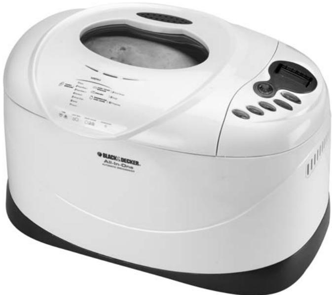 BLACK & DECKER BLACK & DECKER B2300 - Automatic Breadmaker Robots boulanger - 1