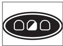 BLACK & DECKER BLACK & DECKER B2300 - Crust Color Button - 1