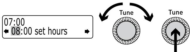 PURE EVOKE-1S MARSHALL - Impostazione della sveglia (Menu > Alarm settings) - 2