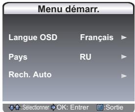 DAEWOO DLT-32H1 - Menu réglage de la langue - 1