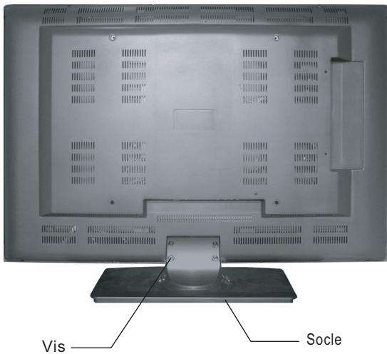 DAEWOO DLT-32H1 - Montage du support - 1
