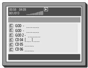 DAEWOO DV-3000S - Sélectionnez TRACKS (PISTES). - 2