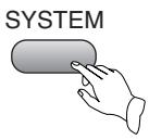 DAEWOO DV-3000S - Pour regler le systeme TV - 1