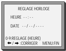 DAEWOO VCR2360B - Réglage du magnétoscope (suite) - 5