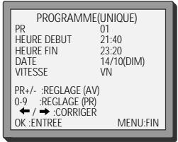 DAEWOO VCR2360B - Menu - 9