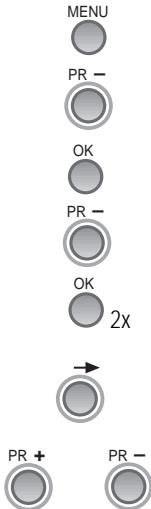 DAEWOO VQ457 - Noms de chaînes - 1