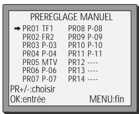 DAEWOO VQ457 - Les réglages automatiques - 9