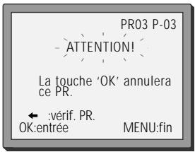 DAEWOO VQ457 - Effacer des chaînes - 12