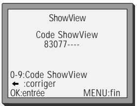 DAEWOO VQ457 - Enregistrement différé à l'aide des codes ShowView - 7