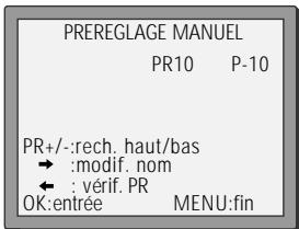 DAEWOO VQ457 - Noms de chaînes - 2