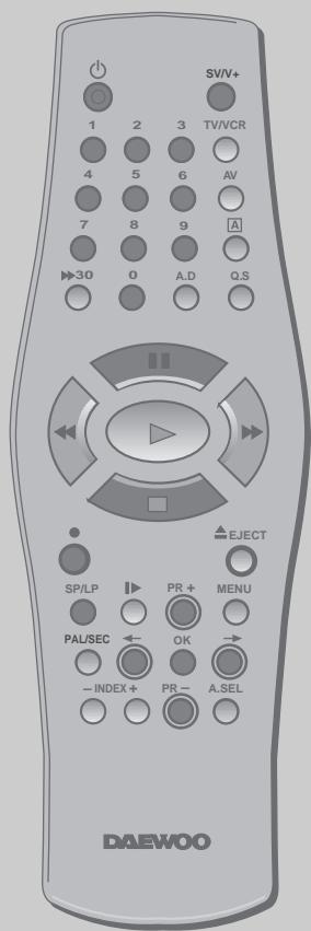 DAEWOO VQ457 - une cassette - 2