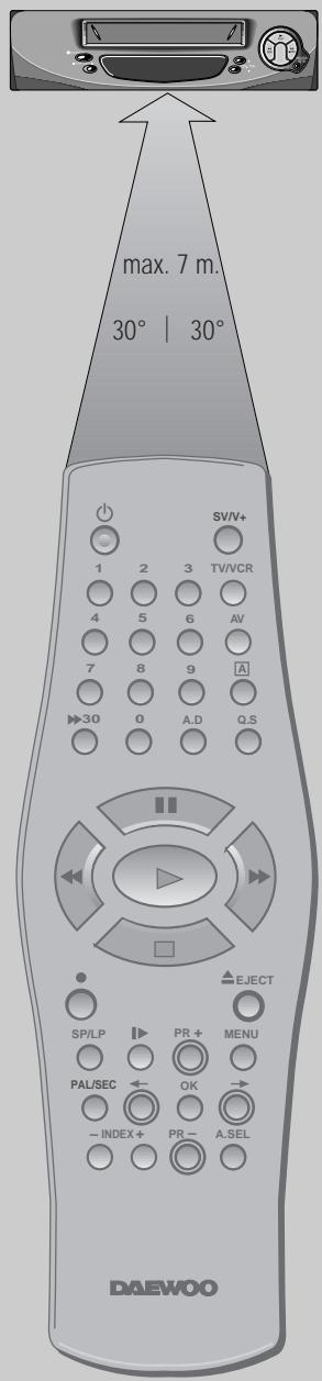 DAEWOO VQ457 - le magnétoscope - 1