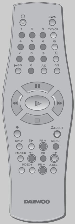 DAEWOO VQ457 - Noms de chaînes - 10