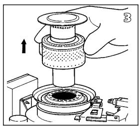 ZIBRO MONNLIGHTER - L ENSURE THAT THE HEATER IS OFF AND COMPLETELY COOLED BEFORE STARTING TO REPLACE THE WICK. - 4