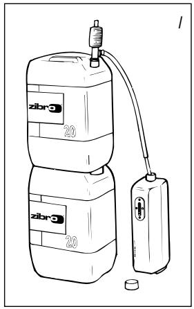 ZIBRO R 617 E - B Remplissage du combustible - 1