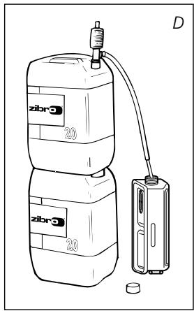 ZIBRO SRE 158E - B Remplissage du combustible - 2