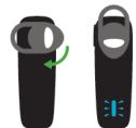 BLACKBERRY HS-700 - Activer ou désactiver le casque - 2