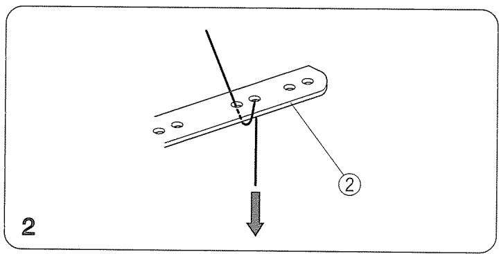 JANOME 204D - - Enfilage du boucleur inférieur - 9