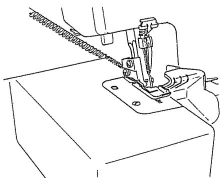JANOME 204D - - Enfilage de l'aiguille gauche - 3