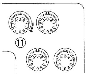 JANOME 204D - A la fin d'une couture - 4