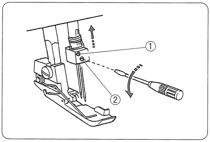 JANOME 204D - Pose du capuchon du porte-bobine et du filet - 1