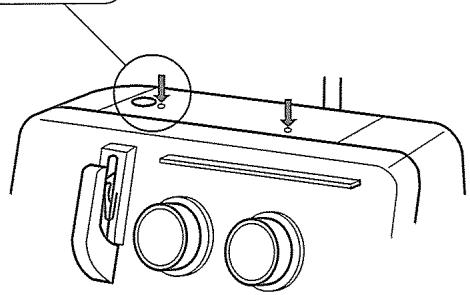 JANOME 204D - Nettoyage de la griffe d'entrainement - 2
