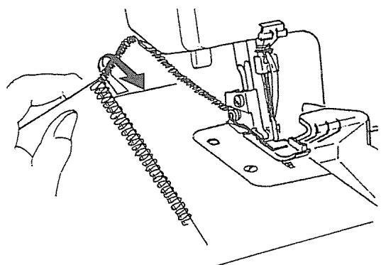 JANOME 204D - - Enfilage de l'aiguille gauche - 4