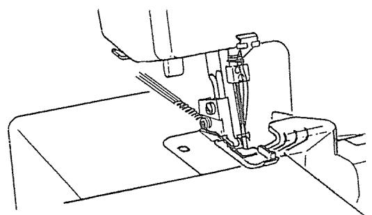 JANOME 204D - - Enfilage de l'aiguille gauche - 2