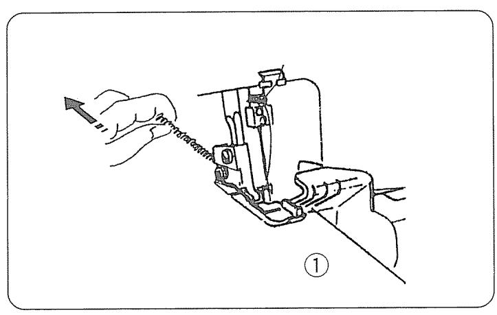 JANOME 204D - La tension du fil du boucleur est déséquilibrée - 2