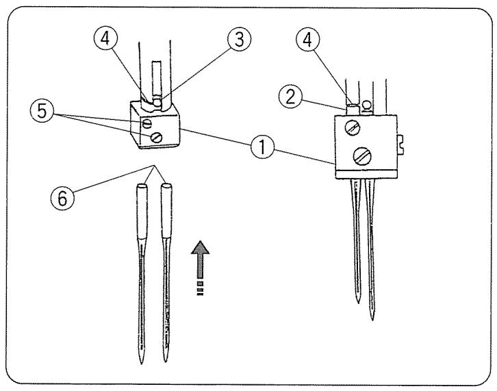 JANOME 204D - Pose du capuchon du porte-bobine et du filet - 2