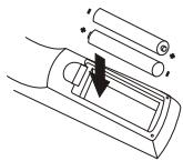 SUPPORTPLUS ADAPTATEUR DVB TNT SP-DVB01D-0920 - Installation des piles. - 2