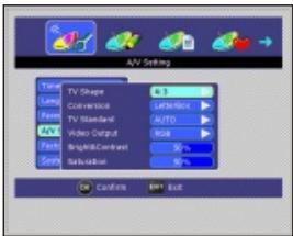 SUPPORTPLUS ADAPTATEUR DVB TNT SP-DVB01D-0920 - ④ Reglage A/V - 1