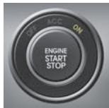 KIA OPTIMA HYBRIDE - Bouton de DEMARRAGE/ARRÉT DU MOTEUR illumné - 2