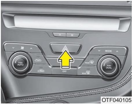 KIA OPTIMA HYBRIDE - FEUX DE DÉTRESSE - 1