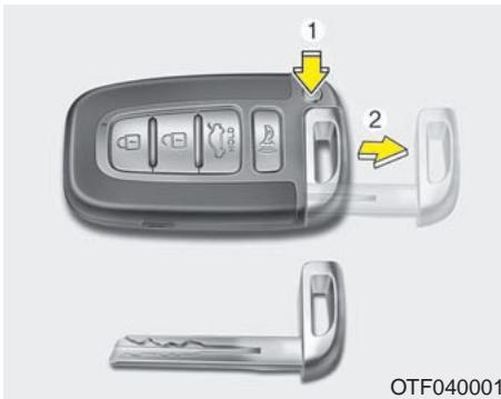 KIA OPTIMA HYBRIDE - CLÉS - 1