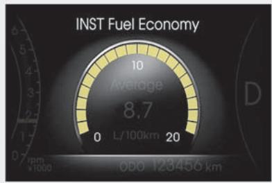 KIA OPTIMA HYBRIDE - Affichage du score ECO total - 5