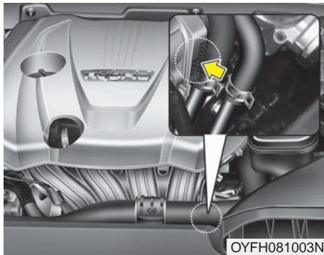 KIA OPTIMA HYBRIDE - NUMERO DU MOTEUR - 1