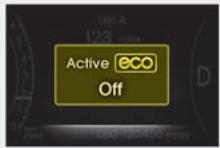 KIA OPTIMA HYBRIDE - Jauge ECO GUIDE - 2