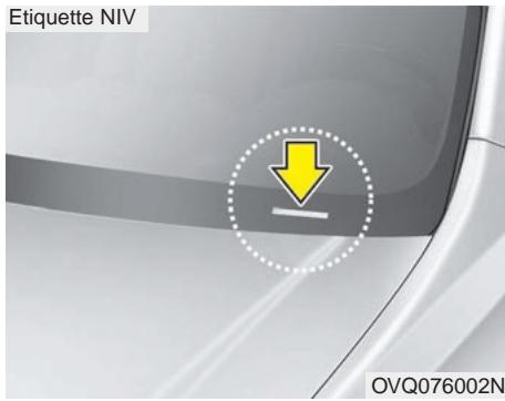 KIA OPTIMA HYBRIDE - NUMERO D'IDENTIFICATION DU VEHICULE (NIV) - 2
